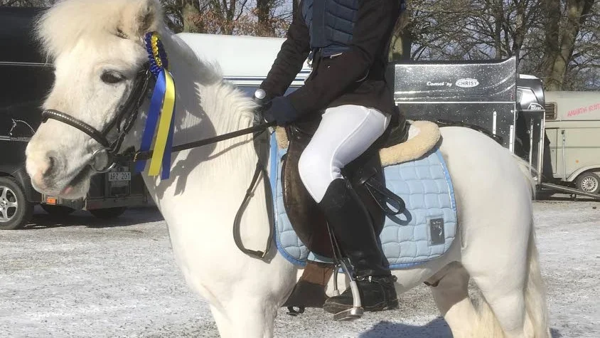 Vann. Det gjorde Amanda Wyckman, här på Raket, vann i Tingsryd för två helger sedan.