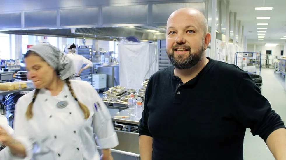 Robert Ringman jobbade som köksansvarig på lasarettsköket Västgyllen. Nu är han enhetschef på kostenheten.