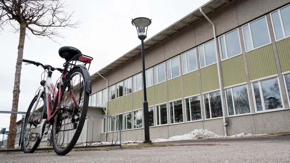 Västerviks gymnasium.
