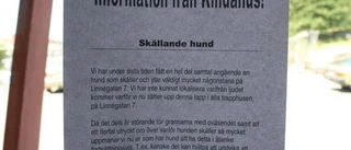 Bostadsbolaget skäller på hundägare
