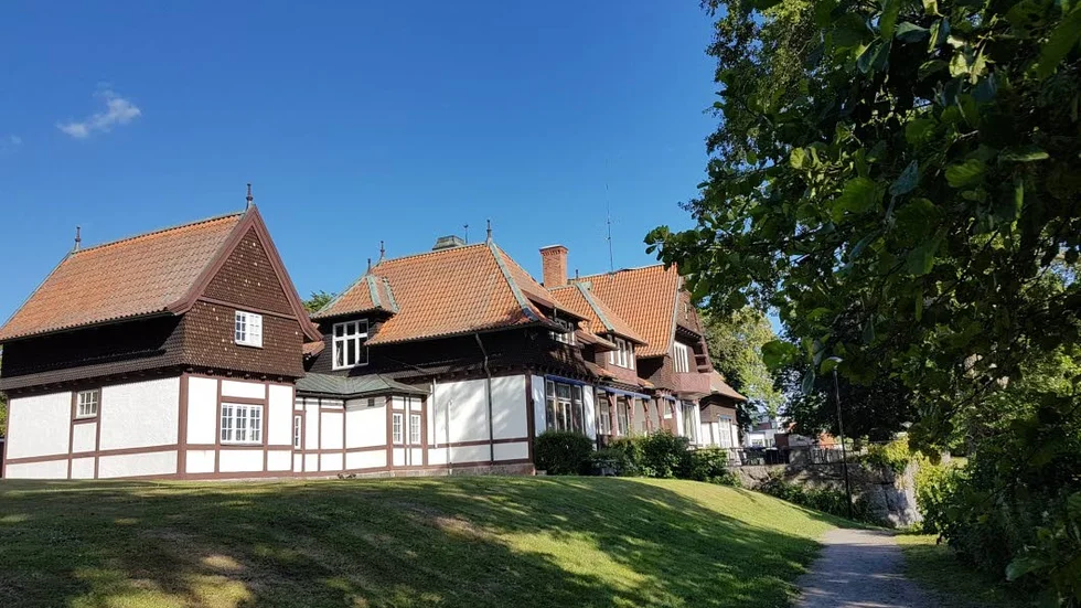 Villan är en av Åtvidabergs mest kända byggnader.