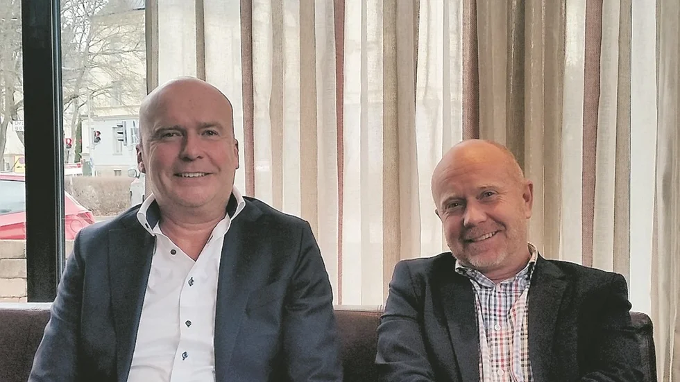 Bengt Pettersson och Stefan Carneteg storsatsar. Foto: Jerry Prütz