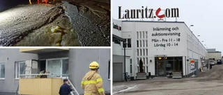 Brand, läcka och konkurs