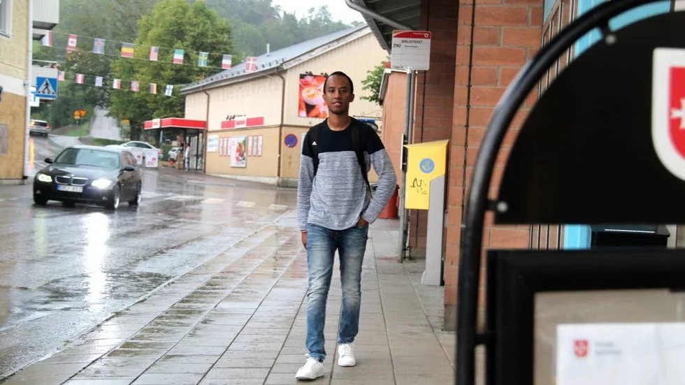 Han kom till Kisa för snart tre år sedan. Nu har Mohamad Amiin startat en ny förening, eller en initiativorganisation som han själv kallar den.