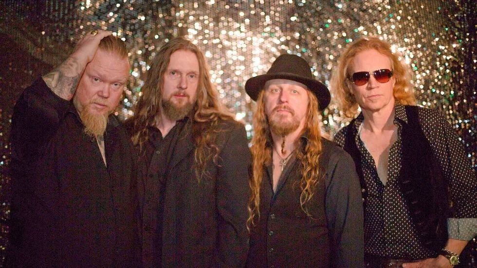 Ny skiva. Det är dags för Cirkus Prütz att följa upp debutplattan. Fr v Jerry Prütz, Per Kohlus, Christian Carlsson och Franco Santunione.