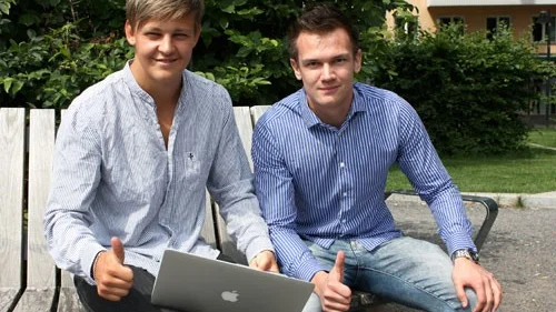 Martin Andersson och Marcus Padmo Jörgensen är två av de fem som ligger bakom internettjänsten StyleMatch.