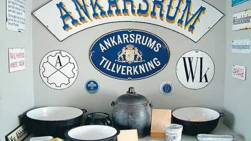 I muséet kan beskådas diverse gamla härliga bruksföremål.