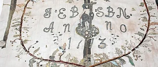 Textiler visades i Tveta kyrka