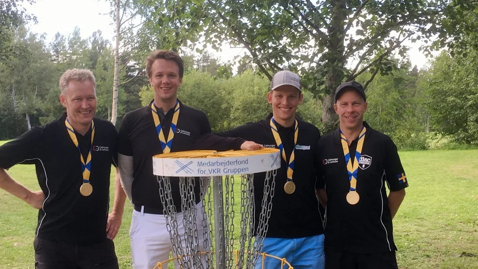 Det vinnande laget bestod av Anders Swärd, Jonas Hälleblad, David Swärd och Pontus Welin.