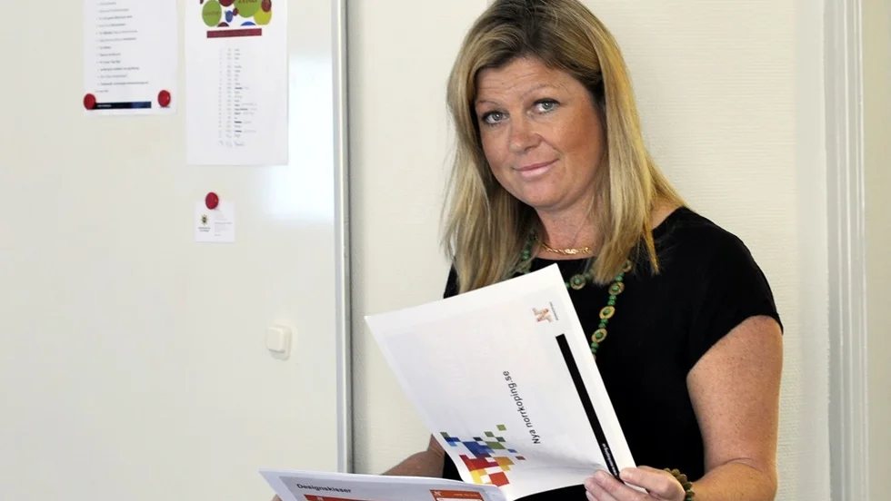 Louise Flygt utlovar en engagerad kommuninsats med många aktiviteter. Foto: Tommy Pettersson
