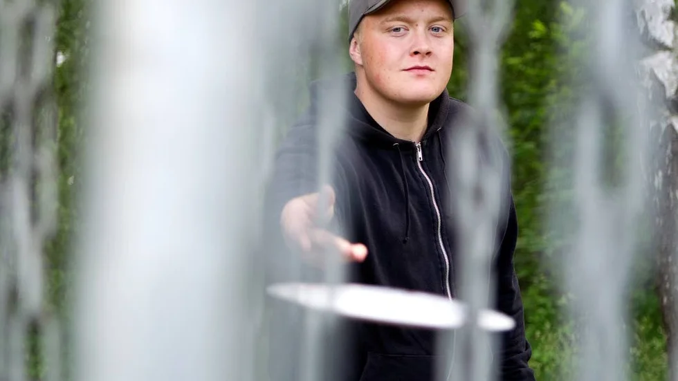 SM-debutant. Motala frisbeesportsförenings Lucas Davidsson gör sitt första individuella SM tre år efter att han upptäckte sporten.