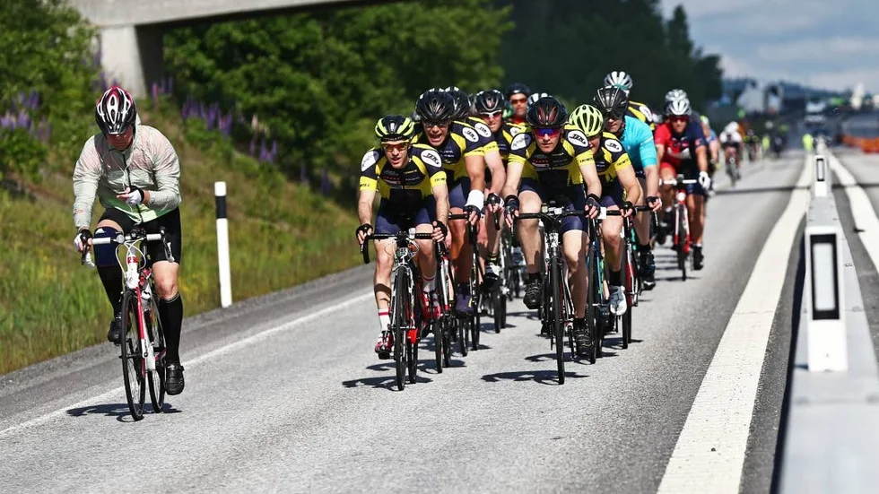 Vårdslöshet hör inte hemma i ett motionslopp, menar Peter Leander som cyklat sin första runda.