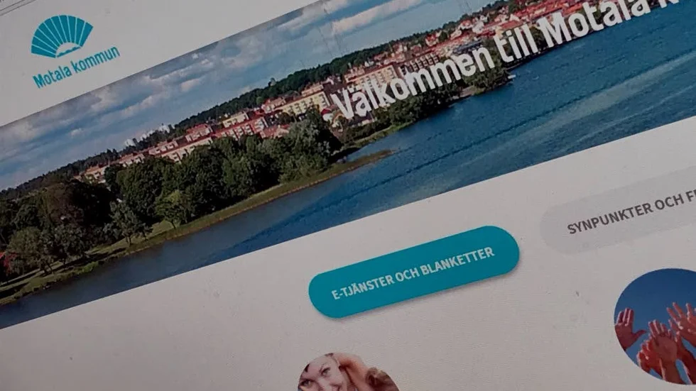 Det kom en del kritik mot att det inte kom ut tydlig info om läckan på kommunens hemsida.