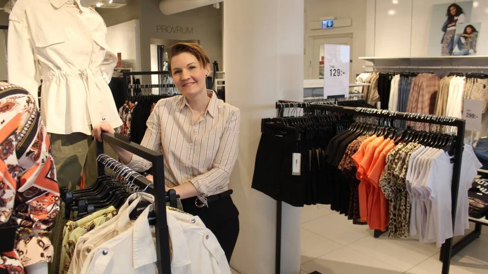 Maria Hedberg är butikschef för Gina Tricot och ser fram emot tjejkvällen.