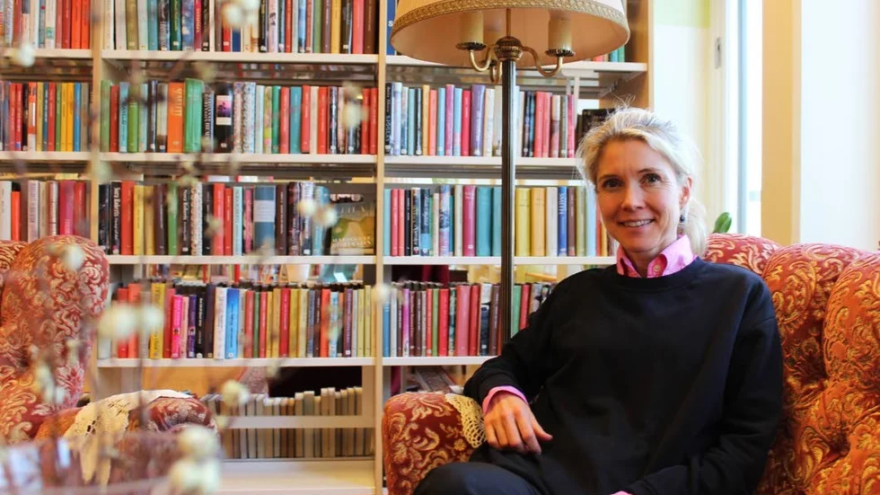 Åsa Anderberg Strollo har gästat kommunen flera gånger förut för att hålla skrivarkurser för barn och ungdomar på skolloven.