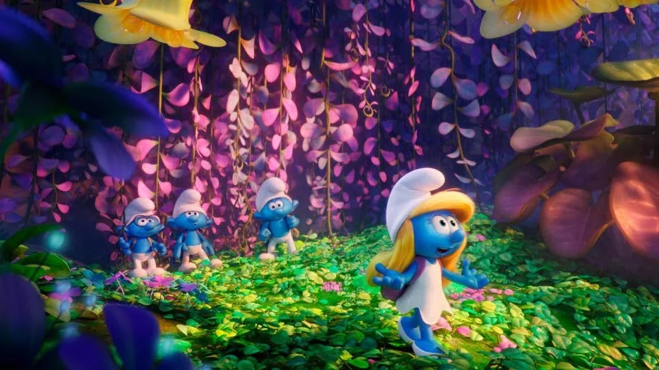 Sportlov. Filmen "Smurfarna, den försvunna byn" visas i Godtemplargården.