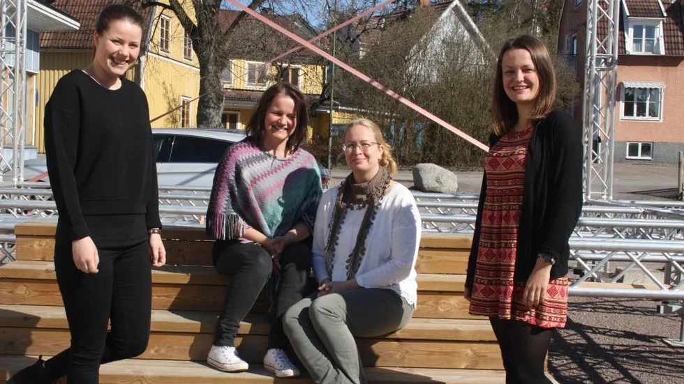 Rosanna Ackeräng, Sofia Fackler, Maria Kobli och Malin Melander.