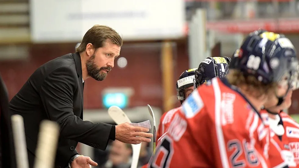 VIK:s assisterade tränare Ragnar Karlsson.