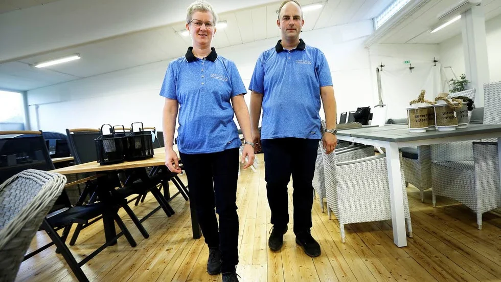 Nysatsning. Maria Friberg och Jesper Friberg bygger ut sin möbelaffär.