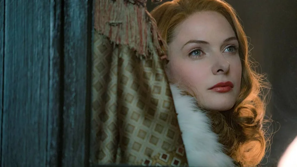 Ett la la lallande liv. Rebecca Ferguson spelar den svenska sångstjärnan Jenny Lind i "The Greatest Showman."