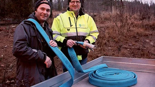 Roger Ivarsson och Fredrik Olaison sitter båda med i Valbackens Alpina förenings styrelse.