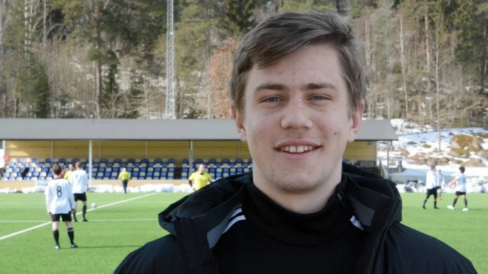 Henrik Isaksson gjorde Rimforsas mål mot Hjulsbro.
