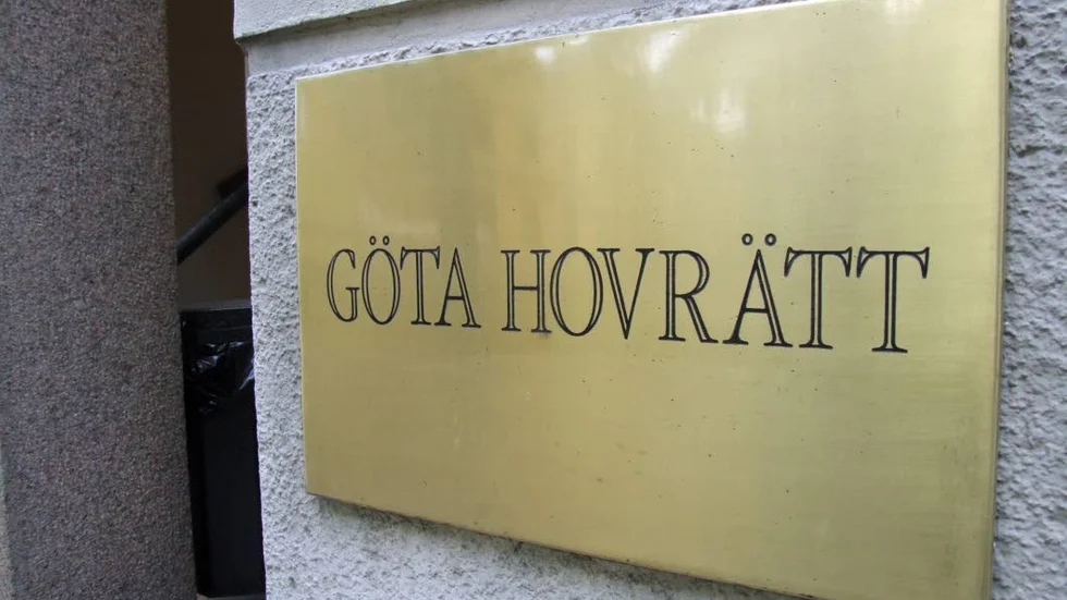 Göta hovrätt dömer Ydrebom till tre års fängelse
