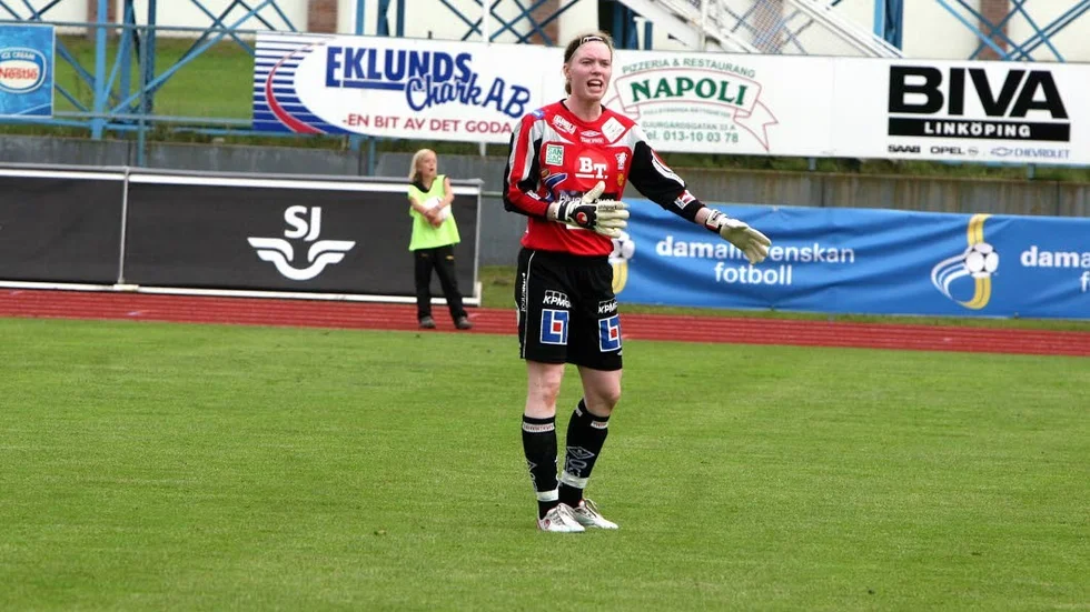 Hedvig Lindahl från tiden i LFC.