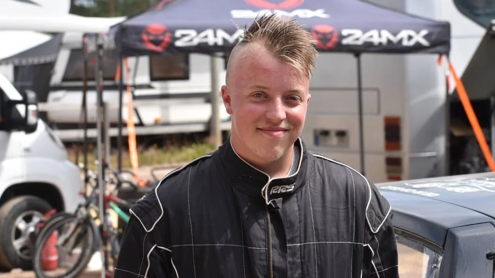 Rasmus Eriksson gjorde en stark debut som senior i Semesterracet.