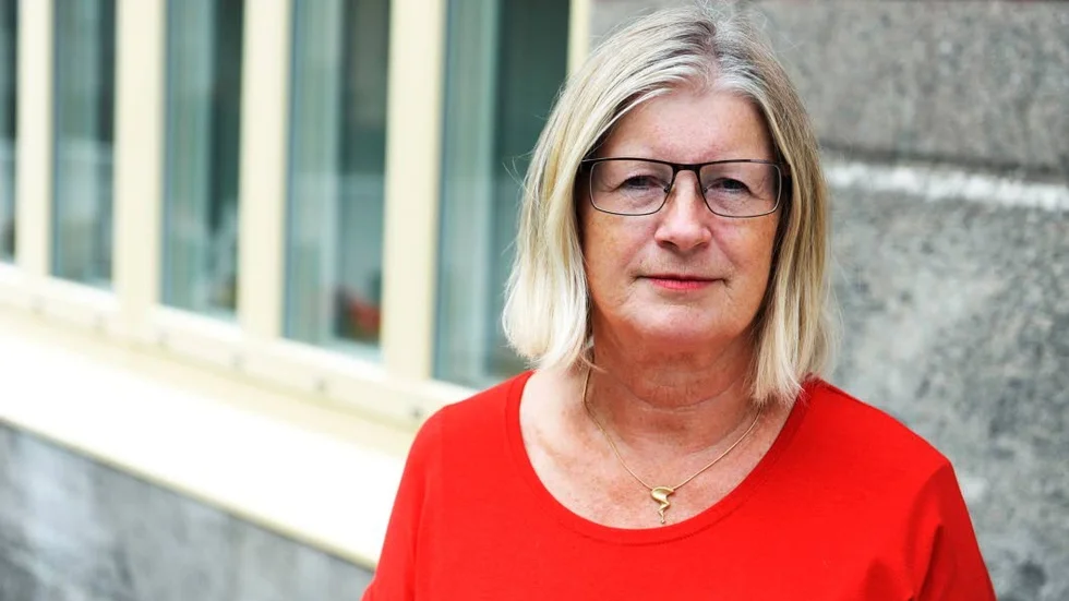 EU-kandidaten Lena Segerberg (S) första maj-talar i Vimmerby.