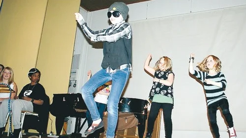 Succé för Gangnamstyle aŽla Blackstad.