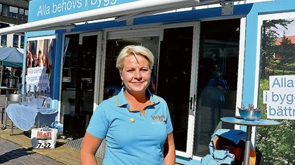 Hillevi Engström besökte Linköping i veckan.