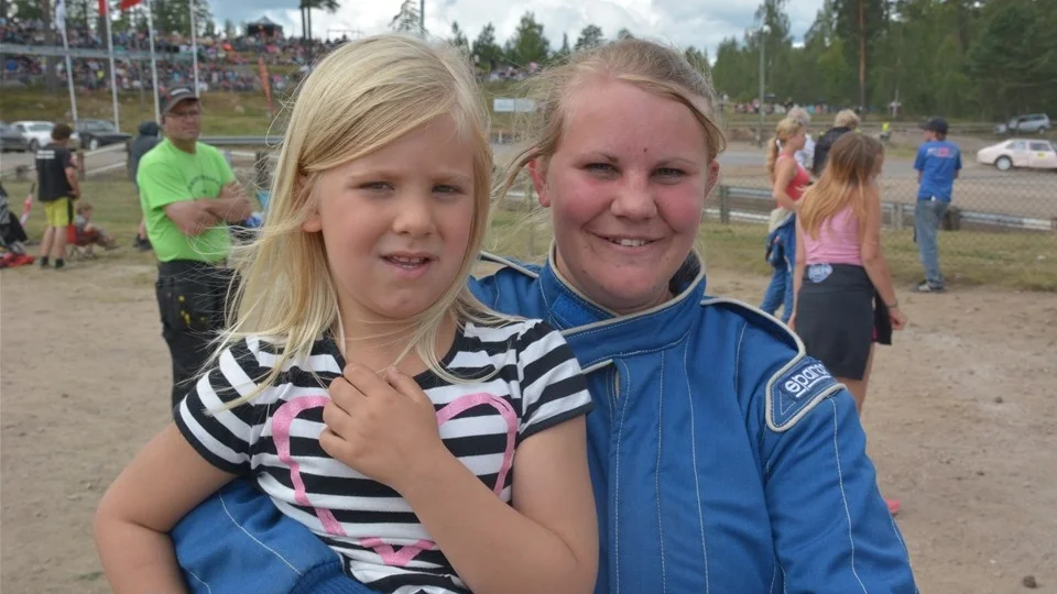 Malin Bexell med dottern Jonna.