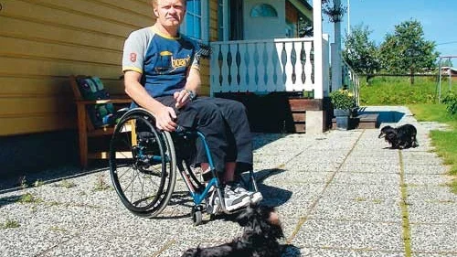 Jonas Andersson har repat sig fantastiskt bra efter cykelolyckan i juni förra året. Foto: Sören Alvarsson