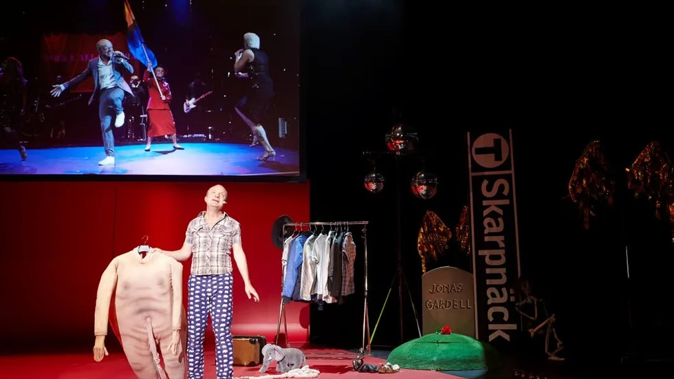 Jonas Gardell besökte Linköping med sin föreställning "30 år tillsammans".