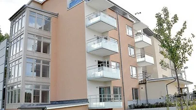 Ny vy där gamla Ekhagaskolan låg förr i tiden.