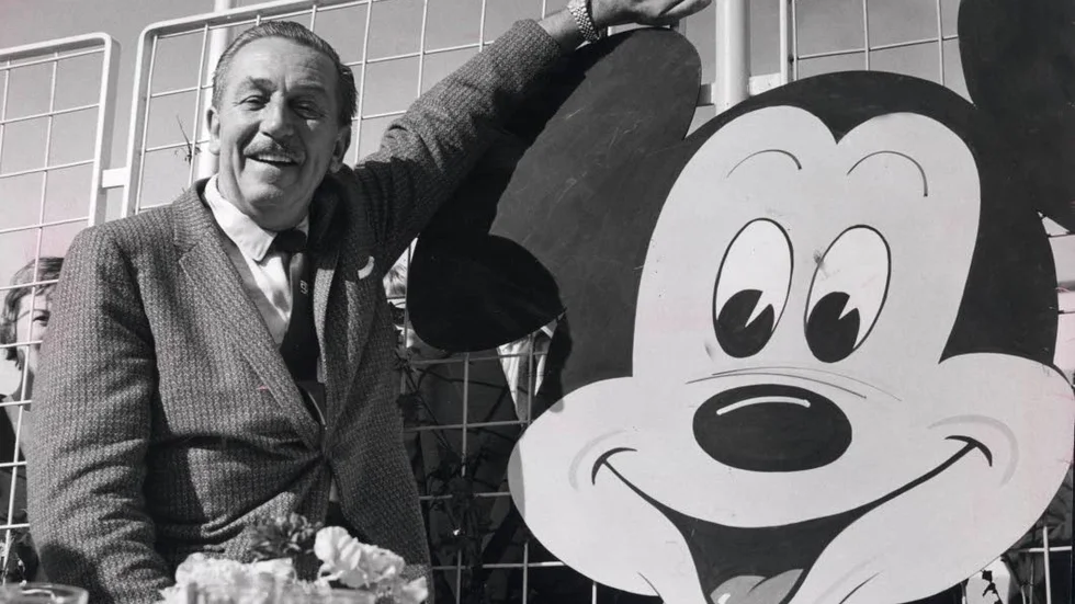 Skaparen och hans verk. Walt Disney på besök i Stockholm 1959.