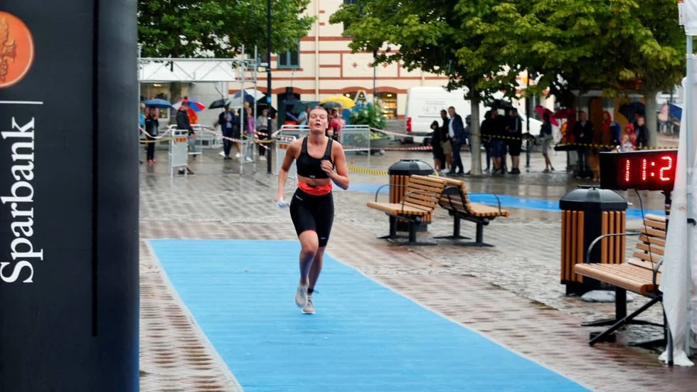 På damsidan vann Agnes Wedel från Gamleby på tiden 1:22:35.
