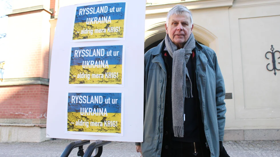 Olov Rasch, initiativtagare till manifestationerna.
