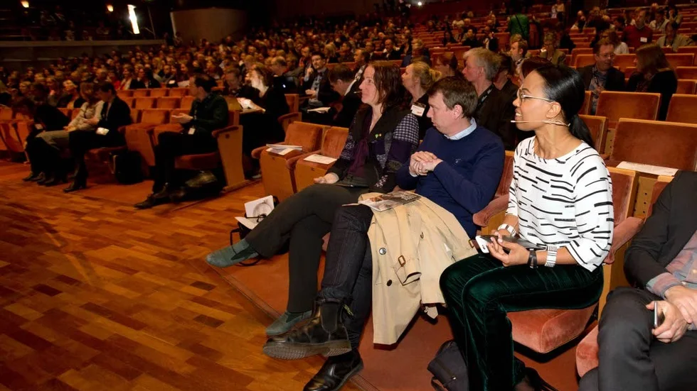 Invigningstalare. Cecilia Gyllenberg Bergfasth (MP) och Olle Vikmång (S), ordförande i kultur- och fritidsnämnderna i Linköping respektive Norrköping, samt Alice Bah Kuhnke (MP), kultur- och demokratiminister.