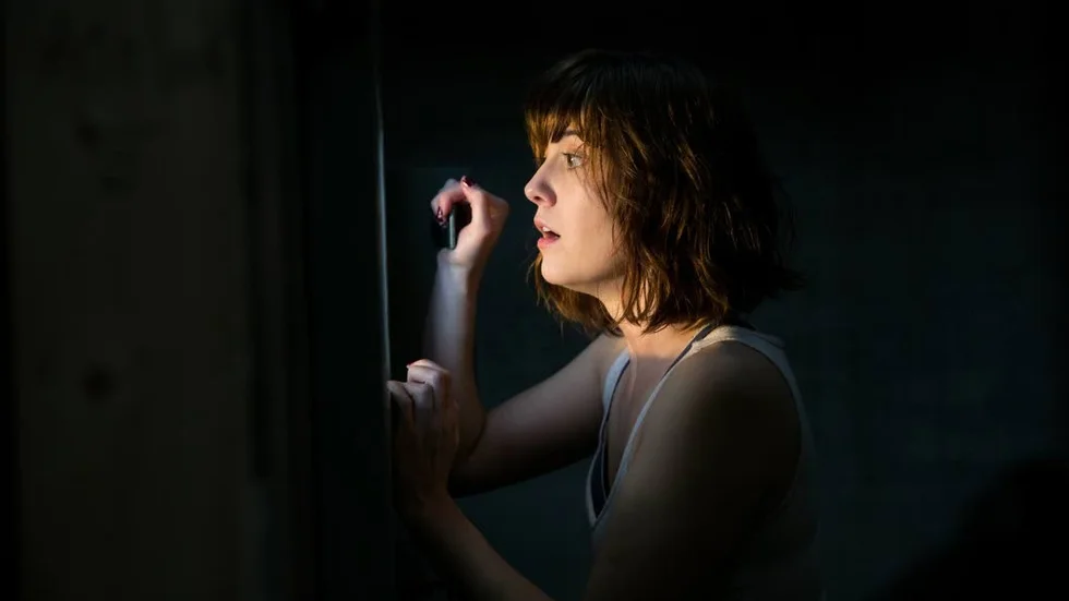 Elizabeth Winstead spelar den handlingskraftiga Michelle i "10 Cloverfield Lane".