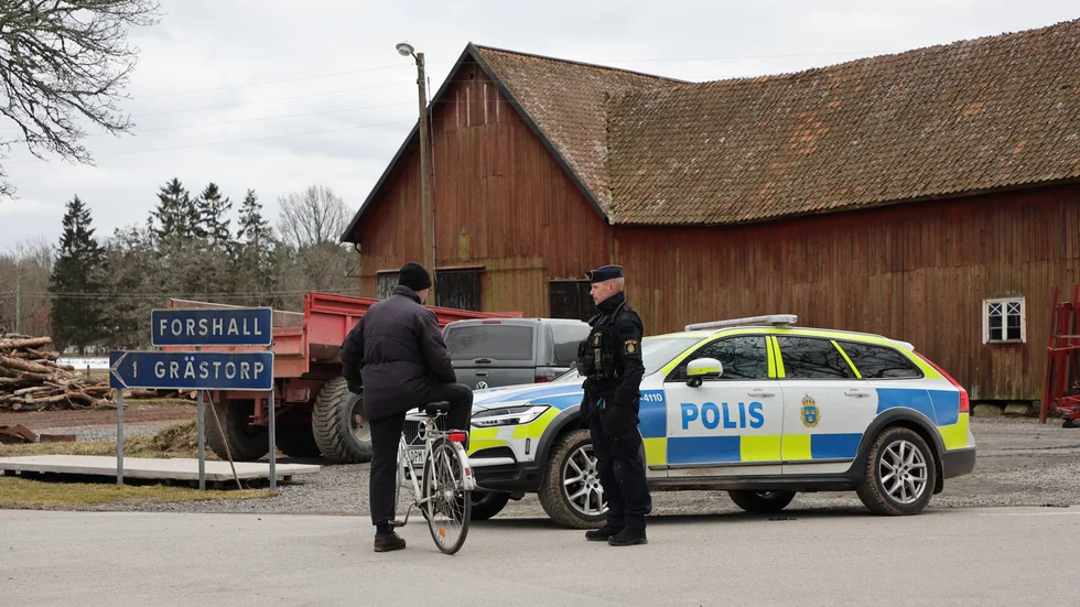 Försvinnandet i Grästorp fick stor uppmärksamhet och många deltog i sökandet efter kvinnan, som senare hittades död. Nu visar obduktionsrapporten att hon drunknade. Arkivbild.
