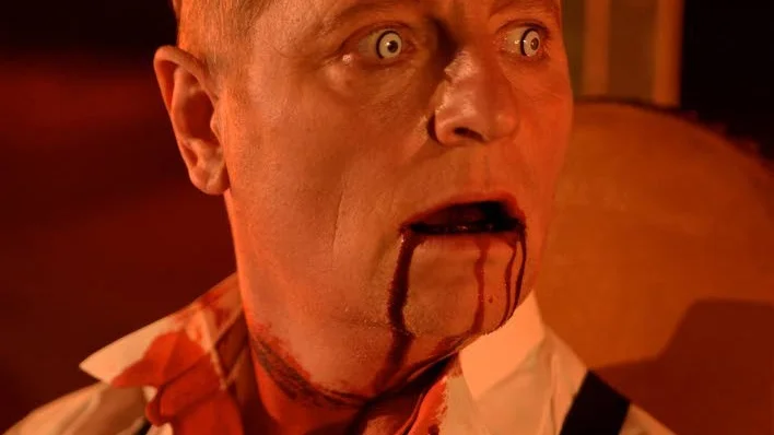 Pierre Tavfelin i uppsättningen av Macbeth.