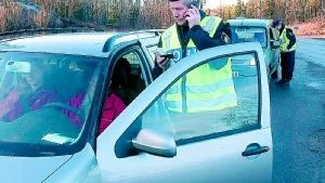 Hundratals kontroller av bilförare, men det visade sig att alla körde laglydigt - åtminstone vad nykterheten beträffade.