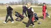 Martin Lager, Finspångs GK, var en av deltagarna i helgens juniortävling i golf som avgjordes i Finspång. Över 90 spelare tävlade i Föreningssparbanken Tour.
Foto: Gunnar Johansson.