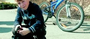 Rasmus ritade fantasicykel - vann mountainbike