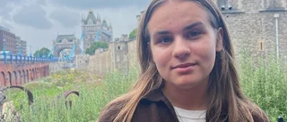 20-åriga Alba från Luleå mitt i London: "Man kände verkligen att det här var en stor sorg"