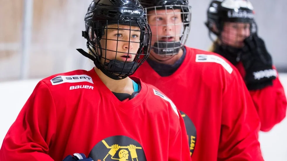 Ebba Berglunds käke gick ur led när Luleå MSSK mötte Gorny. Men hon lär ändå spela igen till helgen. (Arkivbild)