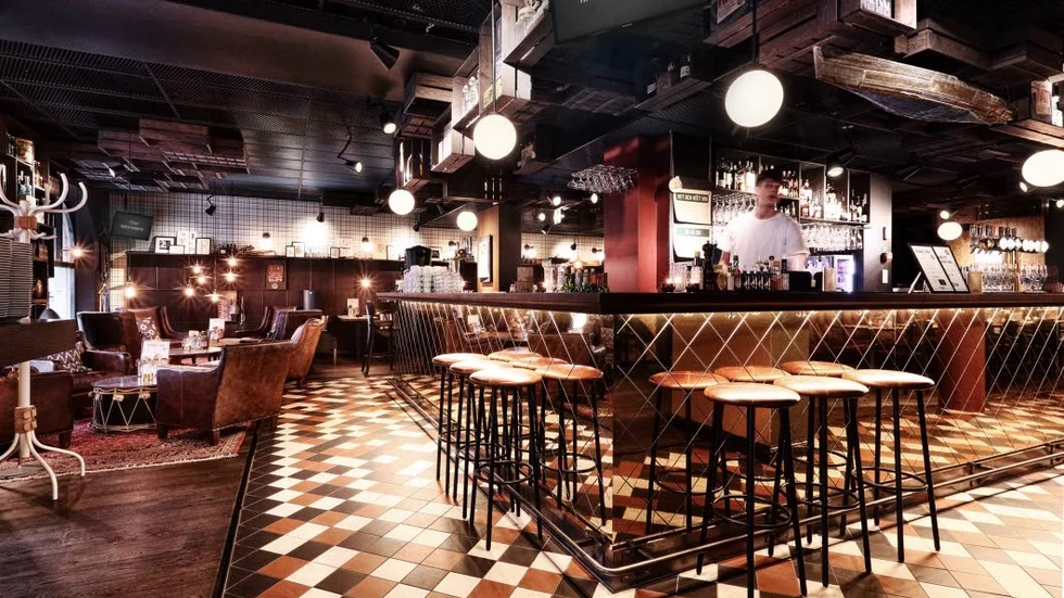 En miljö från av Harrys bar- och brasseriekedja.