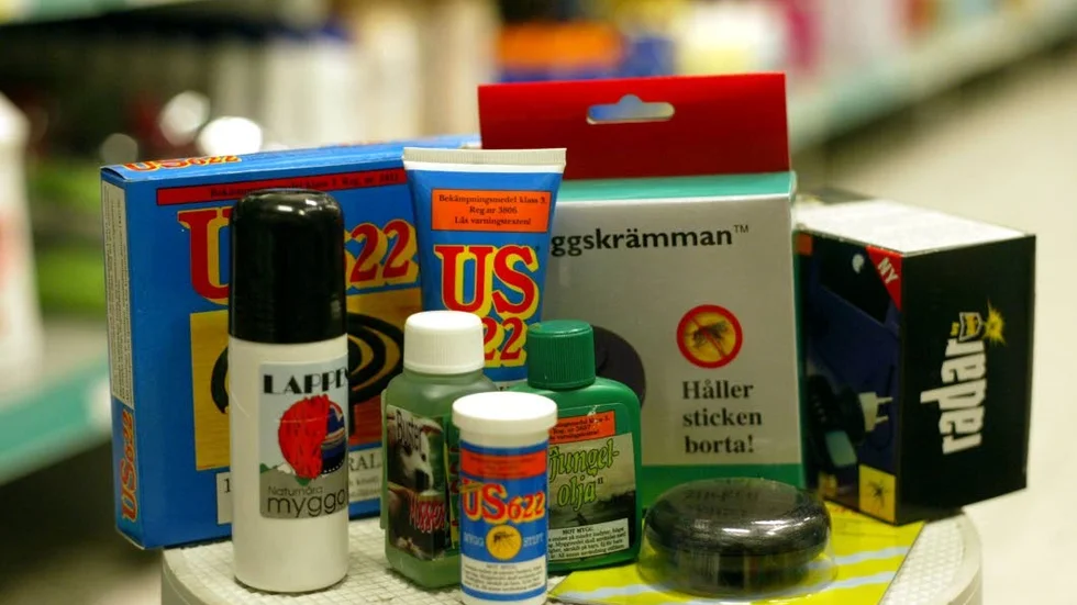 MyggmeHarpesten tycks ha planat ut i länet. "Men använd myggmedel om du ska ut i skogen, det är bästa sättet att förebygga insjuknande", tipsar smittskyddläkaren Anders Nystedt. (Arkivbild)